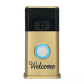 Solid Brass Decorative Cover for 2nd Gen Video Doorbell Weather Resistant Handcrafted Protective Faceplate Easy Quick Installation Multi Finish Options