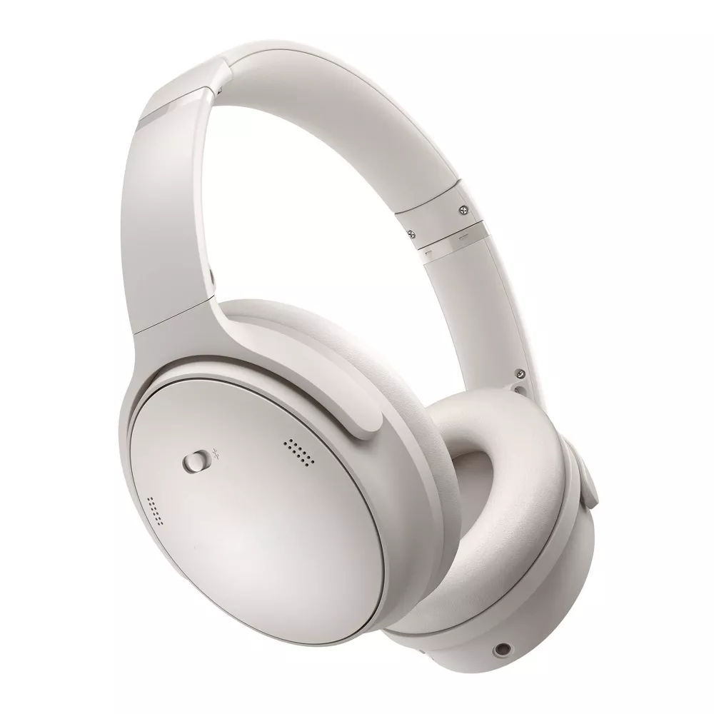 Wireless Bluetooth Over-Ear Noise Cancelling Headphones Quiet & Aware Dual Modes Wind Block Tech Custom EQ Up To 24H Playback Built-in Mic Premium Comfort Foldable Headset