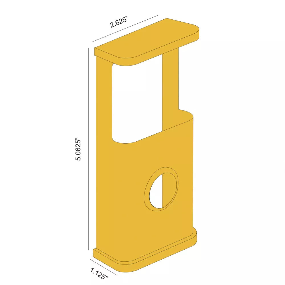 Solid Brass Decorative Cover for 2nd Gen Video Doorbell Weather Resistant Handcrafted Protective Faceplate Easy Quick Installation Multi Finish Options