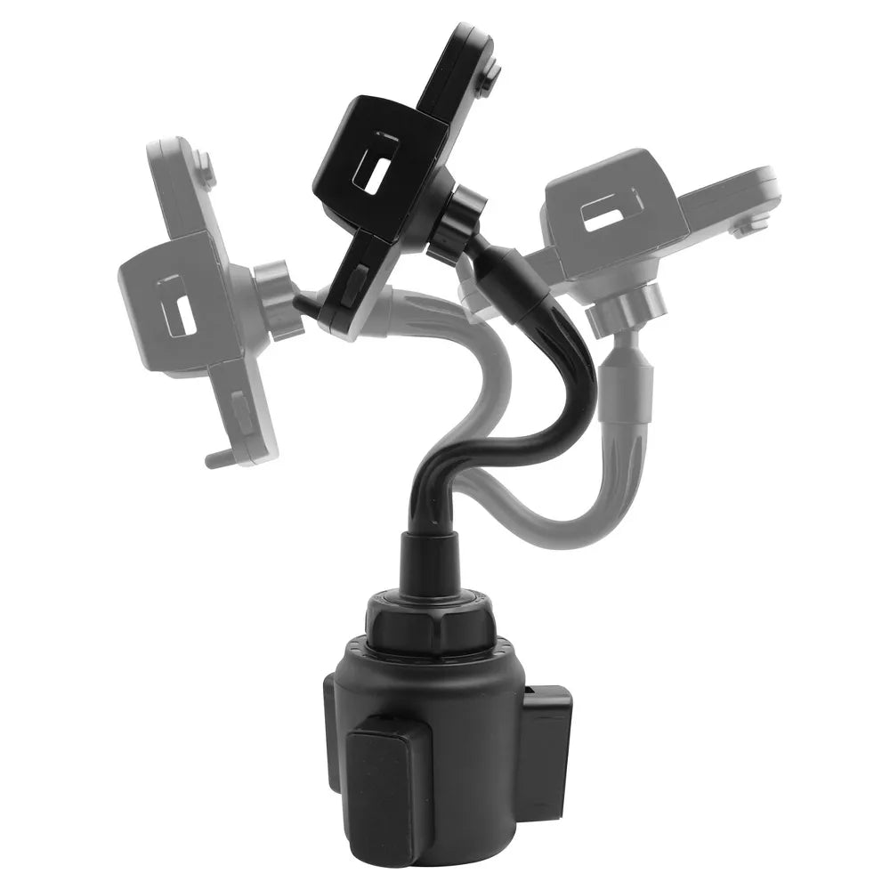Flexible Gooseneck Cup Holder Car Phone Mount