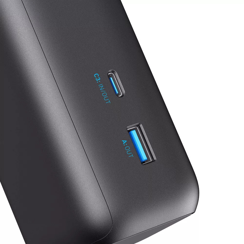 25000mAh 165W High Power Portable Power Bank 3×100W USB-C Ports Built-in Retractable Type-C Cables Digital Display Charge 4 Devices Simultaneously Airline-Safe External Laptop Battery Pack