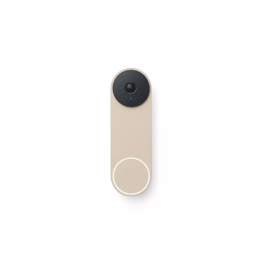 Wired 3rd Gen Smart Video Doorbell 2K HDR High Resolution 166° Ultra Wide View Gemini AI Recognition Two-Way Audio 24/7 Continuous Recording Human Package Vehicle Animal Detection Compatible with Smart Home System
